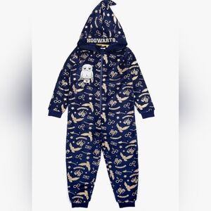 Harry Potter Onesie Girls Kids Hogwarts Hedwig All In One sz 10/11